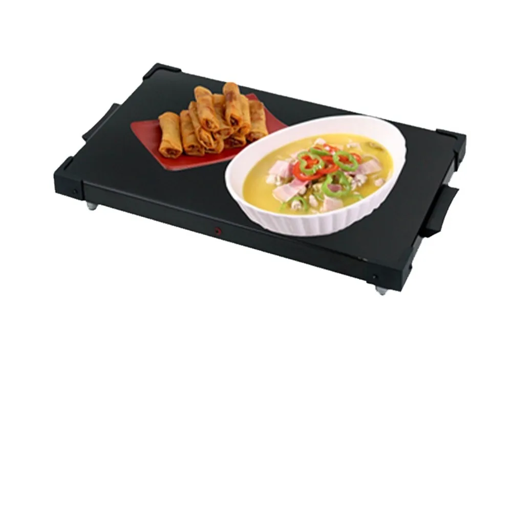 Enamel Electric Food Warming Plate, Buffet Food Insulation Tray for Home Party Use