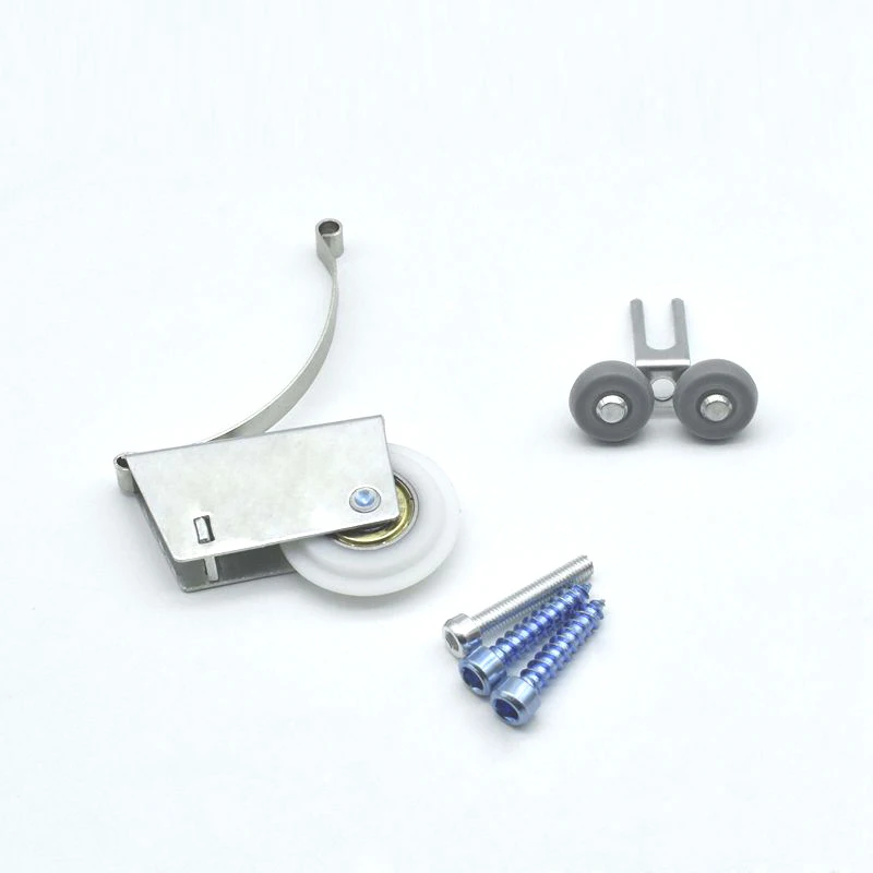 

Sliding Door Wardrobe Door Pulley Silent Lower Wheel Ground Rail Wheel Wall Cabinet Wheel With Imitation Shaft Door Accessories