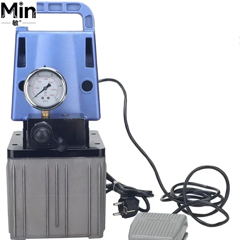 New Upgrade MCN-603E Portable Hydraulic Pump 70Mpa High Pressure Automatic Oil Return 1200W