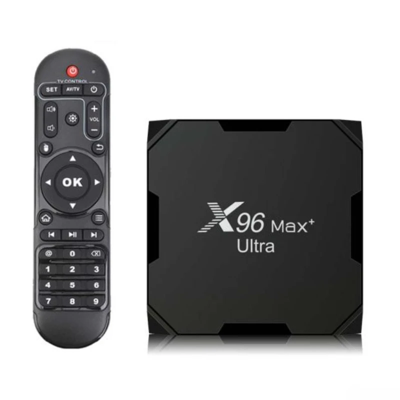 

ТВ-приставка x96 max ultra s905x4 av1 100m android 11 ott