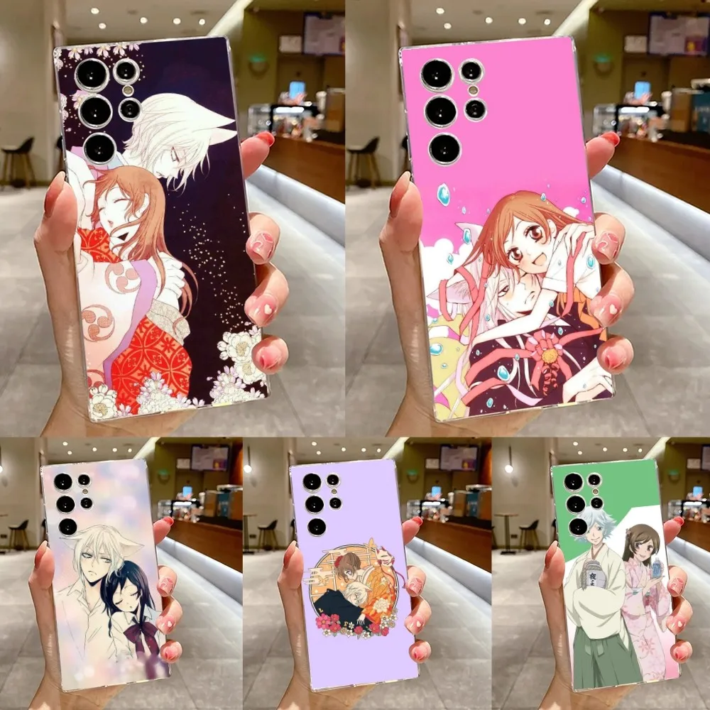 

Kamisama Hajimemashita Tomoe Anime Phone Case For Samsung Galaxy A71,70,52,51,40,31,A50,30S,21S,Note20ultra Transparent Cover