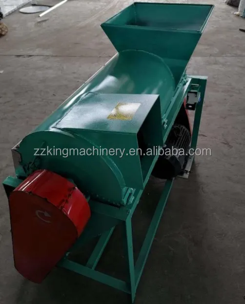 Edible Fungus Bag Separator Waste Mushroom Bag Remover Mushroom Growing Bag Break Crusher Machine