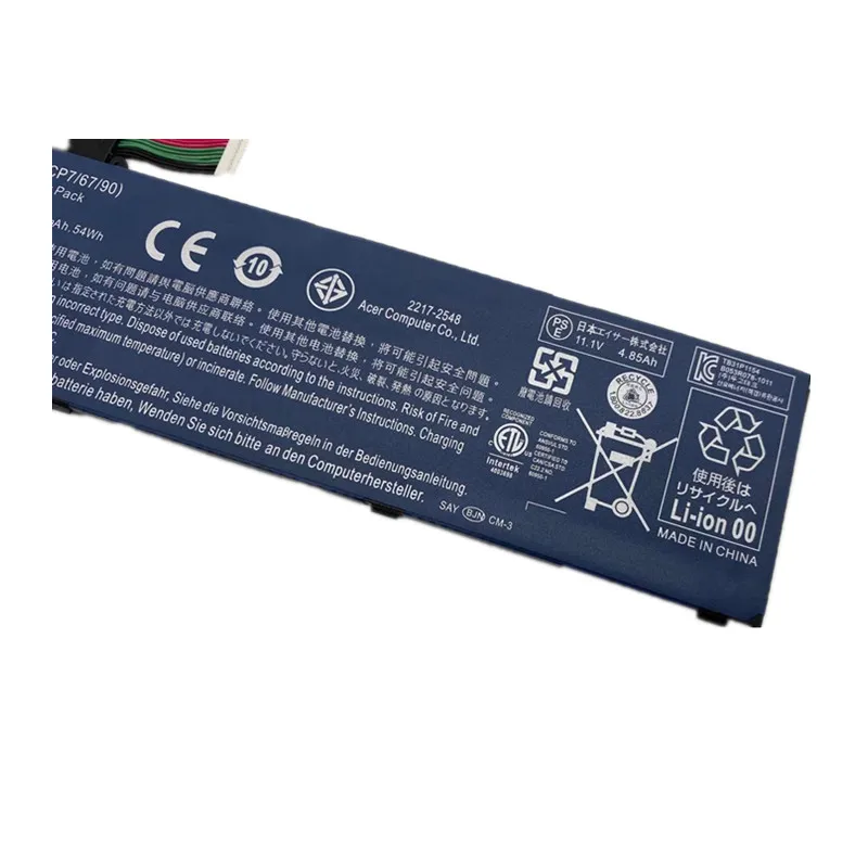 ONEVAN nueva batería de ordenador portátil 11,1 V 4850mAh AP12A3i para Acer Aspire W700 MA50 Tablet M3 M5 U M5-481G M3-581TG M5-481TG-6814 AP12A4i