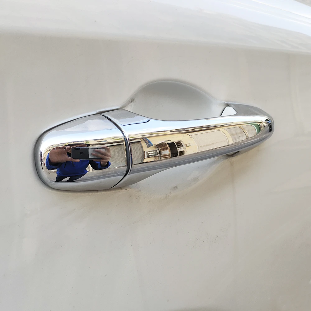 Car Door Handle Cover for Toyota RAV4 RAV 4 2013 2014 2015 2016 2017 2018 Door Handle Trim Sticker Styling Accessories