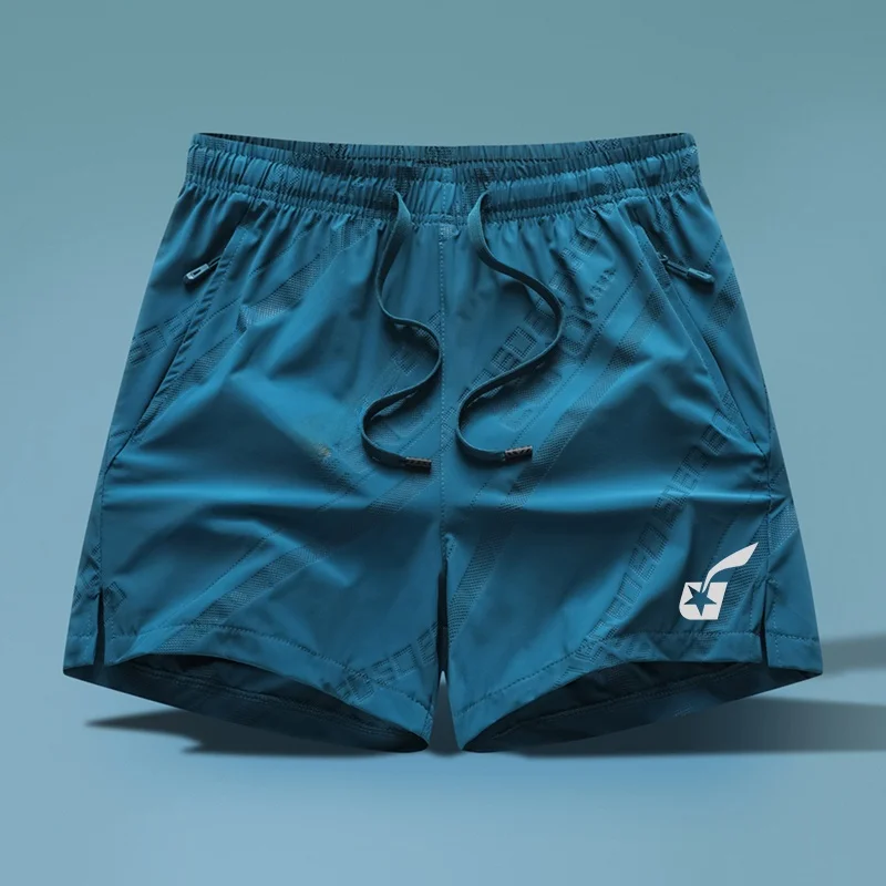 

PUMPFEEL Men's Ice Silk Running orts Casual Fitn Training Tee-quarter Length Breathable Qui Dry Hanfu Sle Summer S...