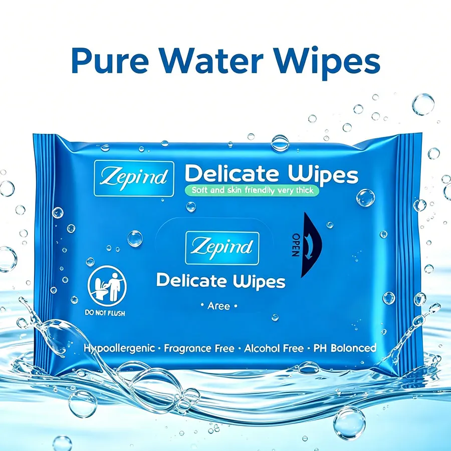 90SHEET Disposable Pure Water Wipes, Alcohol-Free, Ultra-Compact Packaging, Easy to Carry, Multi-Purpose, Ideal for Outings, Dinners, Camping, and Travel—10 wipes per pack, 15 x 20 cm