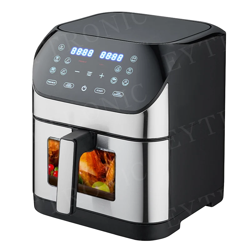

2026 New Model Multi-functionalEytronic Cooking Appliance for Home Use Big Capacity air Fryer,oilless,with Visited windows air F
