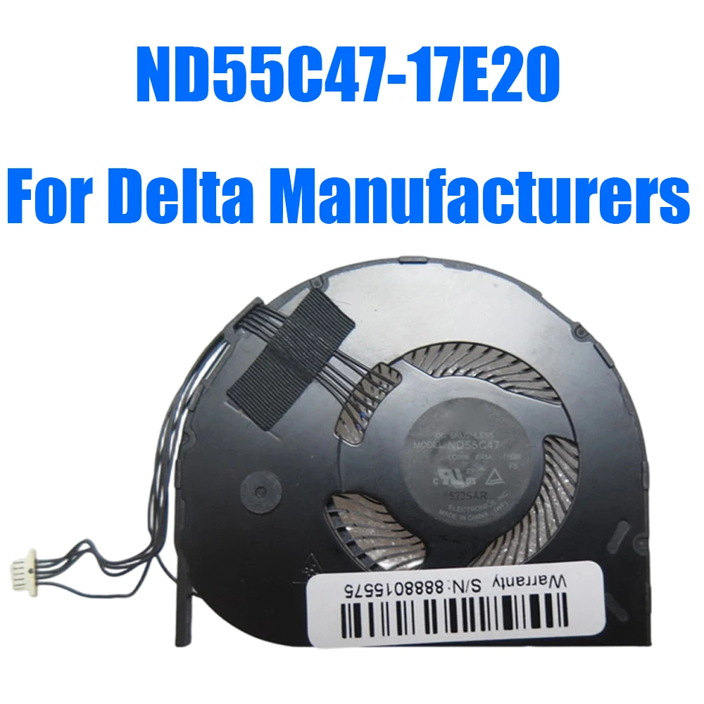 For Lenovo For ThinkPad A285 20MW 20MX X280 20KF 20KE ND55C47-17E20 BAZA0605R5H Y002 DC5V Laptop CPU Fan