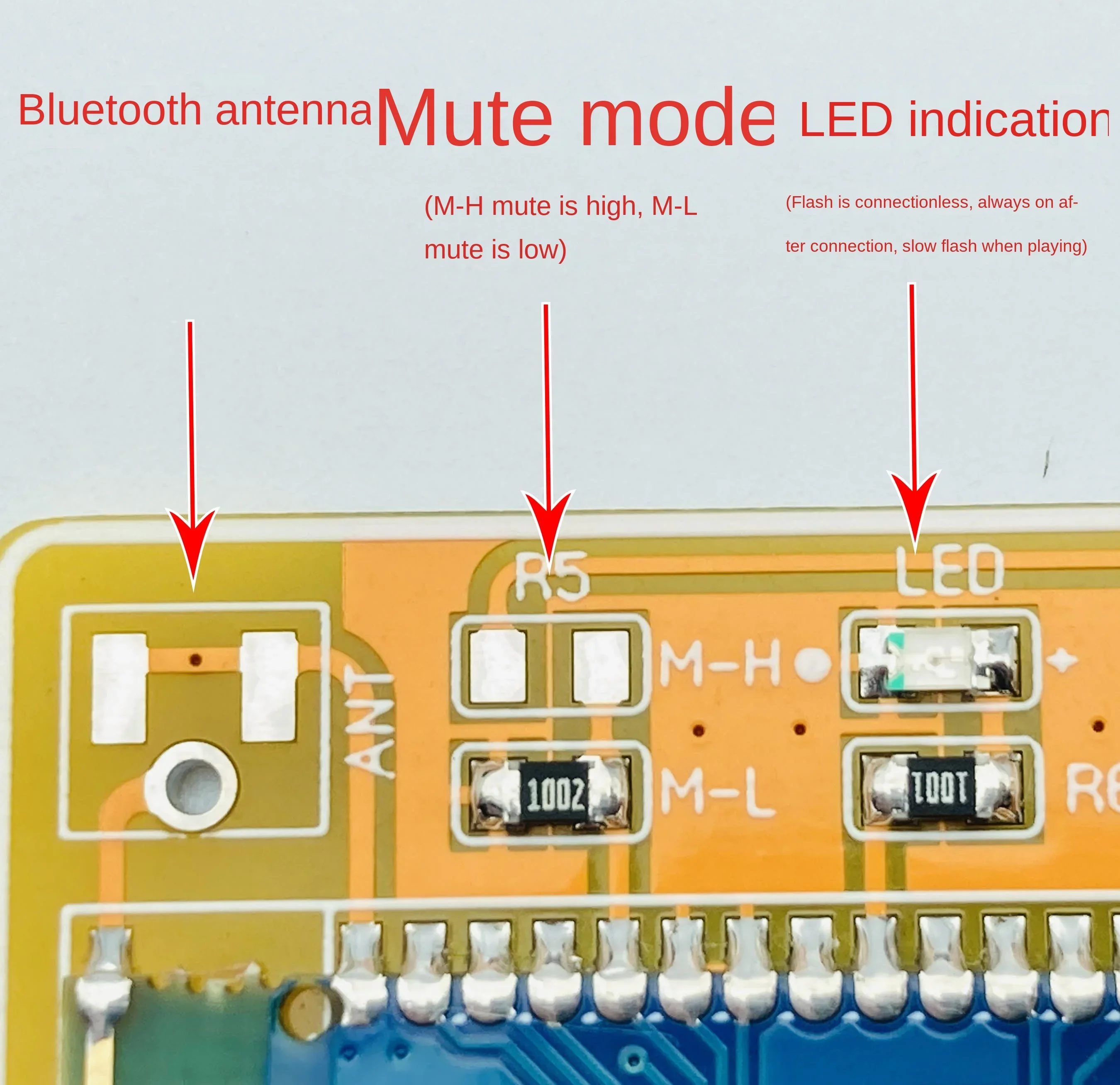 Nvarcher Decodificador Bluetooth Salida Señal IIS compatible con XMOS y Tarjeta USB Amanero