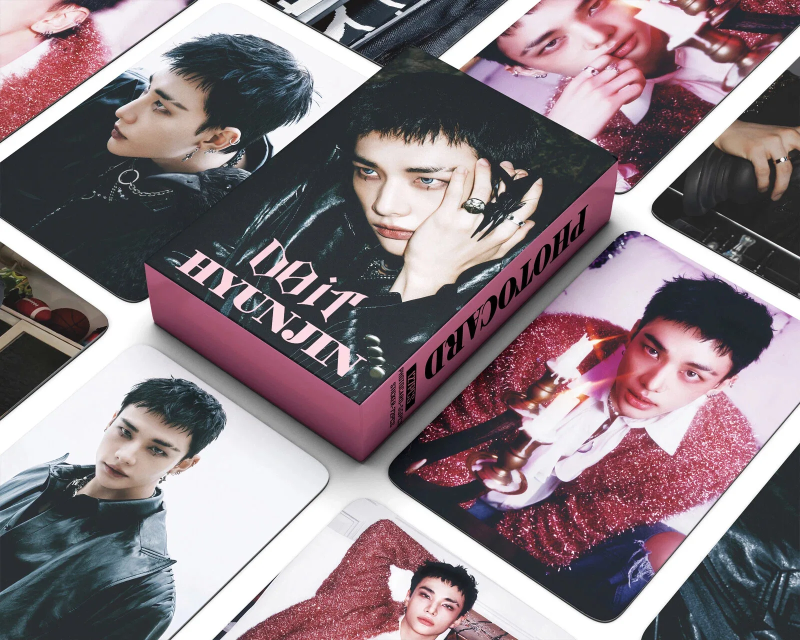 127 unids/caja Kpop Hyunjin Leeknow DO IT tarjetas fotográficas individuales SEUNGMIN Lomo tarjetas para niños niñas regalos