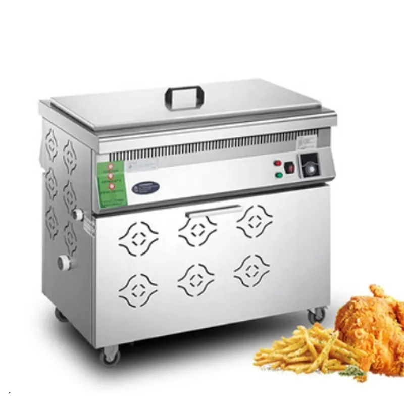 Industrial smokeless oil-water separation  fryer
