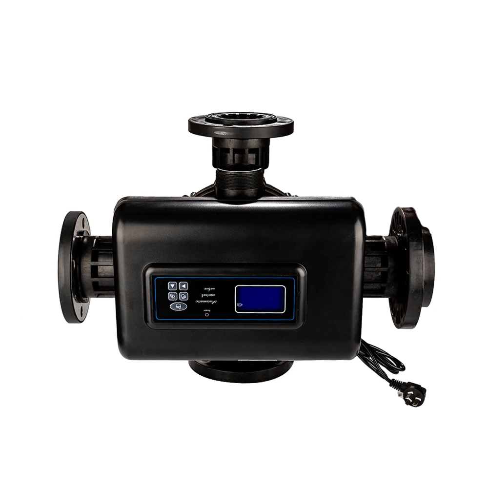 Custom 70t/H Auto Multiport Backwash Filter Valve For Pool/Industrial Water Treatment Systems 220V 1-Year Warranty Gear PLC Core