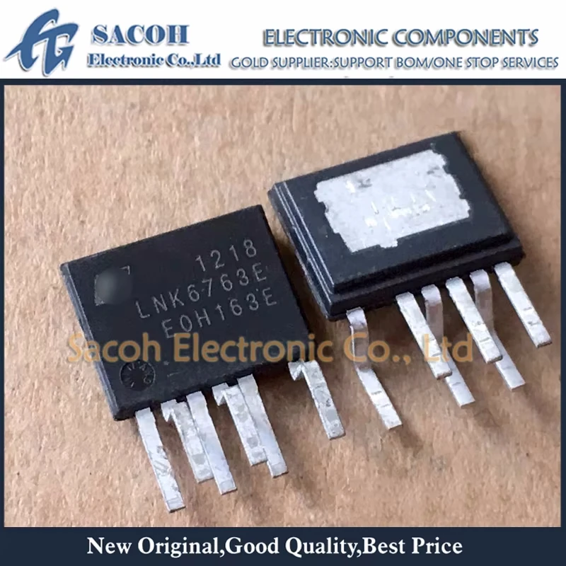 

New Original 5PCS/Lot LNK6763E LNK6763 OR LNK6764E OR LNK6765E ESIP-7C High-Power Off-Line Switcher