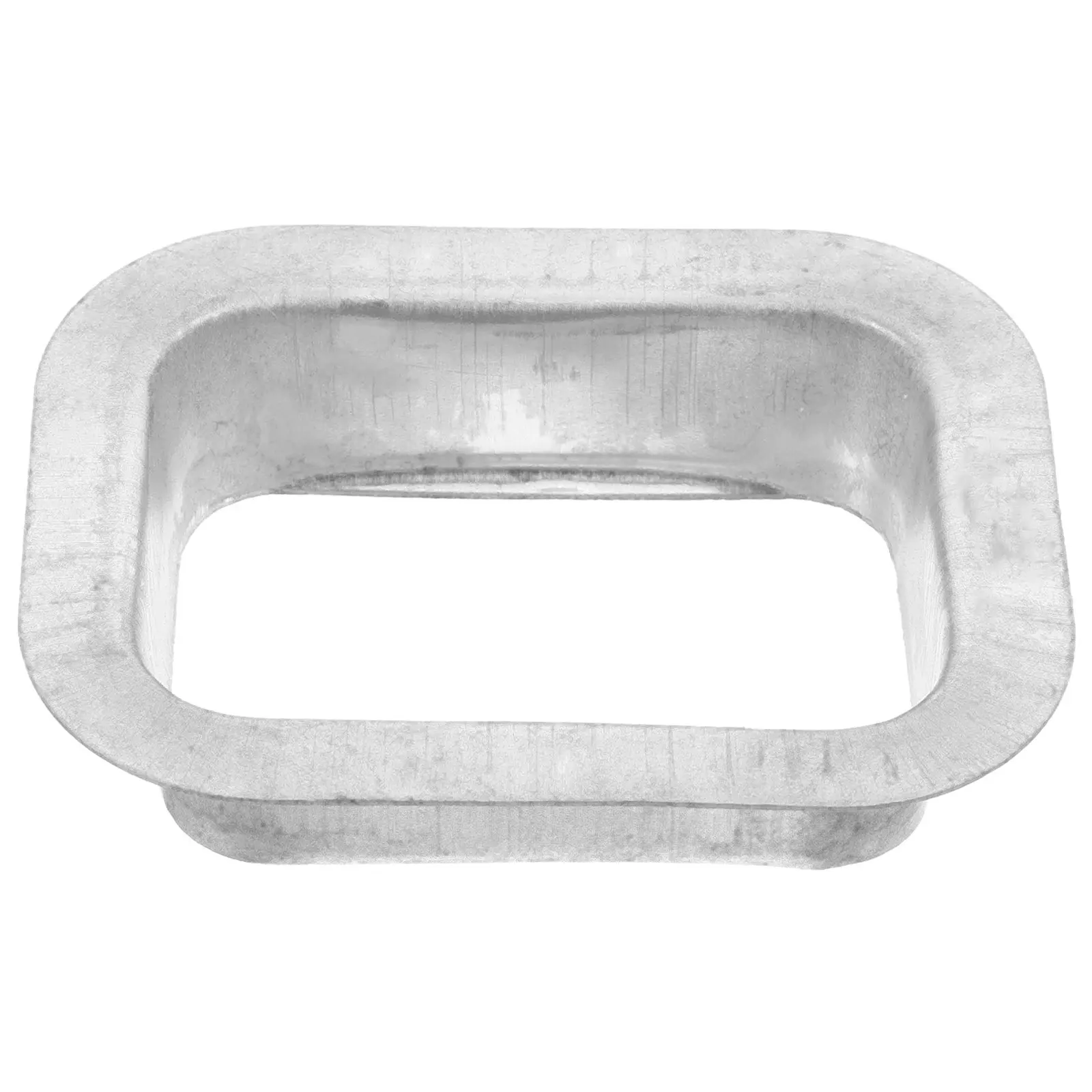 Wear Resistant Rain Gutter Drain Outlet Aluminum Alloy Gutter Replacement Adapter Outdoor Draining Part Outlet Part Replacement