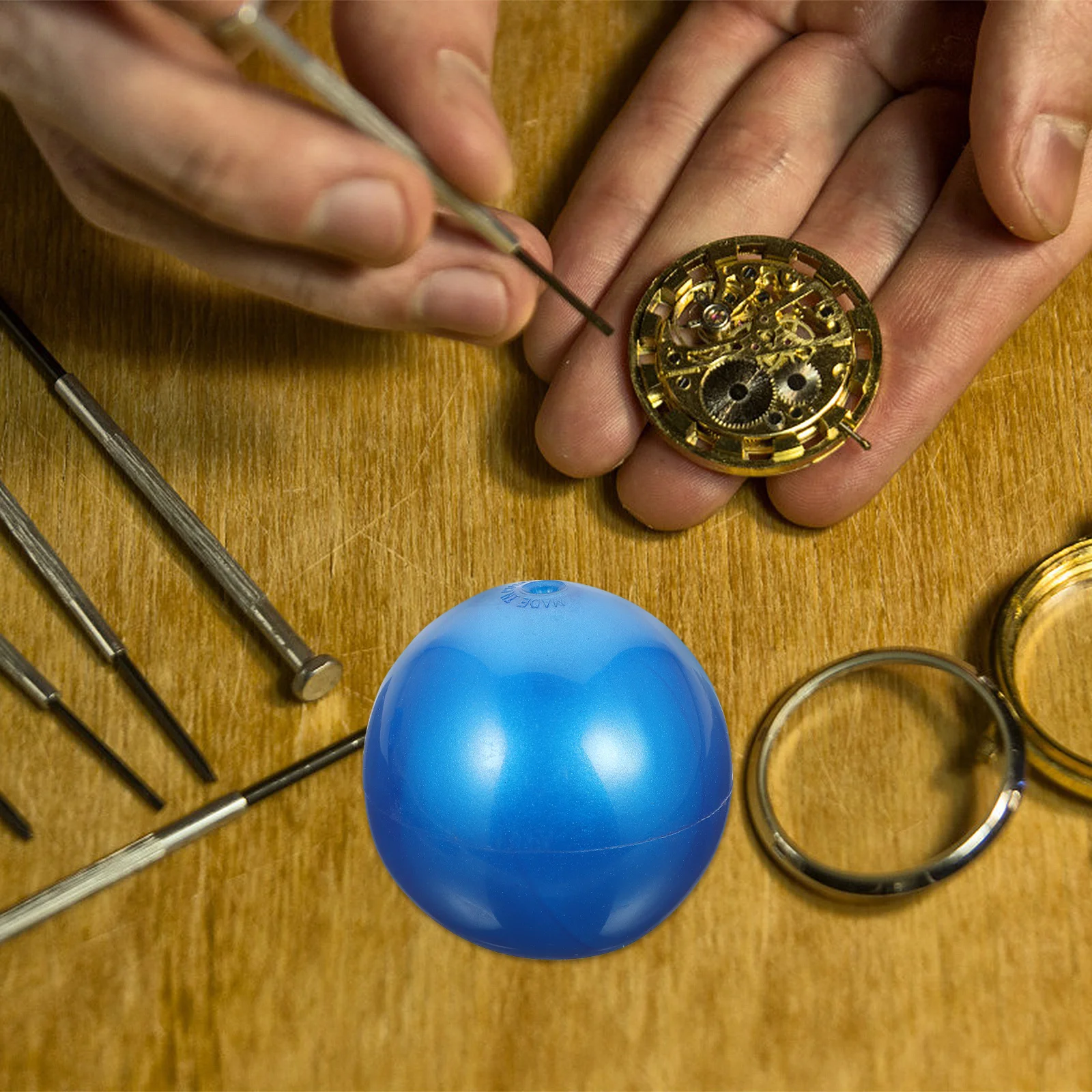 

2Pcs Watch Case Open Balls Silicone Balls Watch Opener Professional Repair Tool for Back Case Replacement Watchmaking