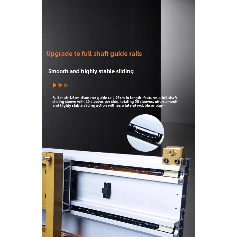 JT-11 Sliding Table Saw Multi Functional Folding Dust Free Parent Child Saw Woodworking Special Sliding Table