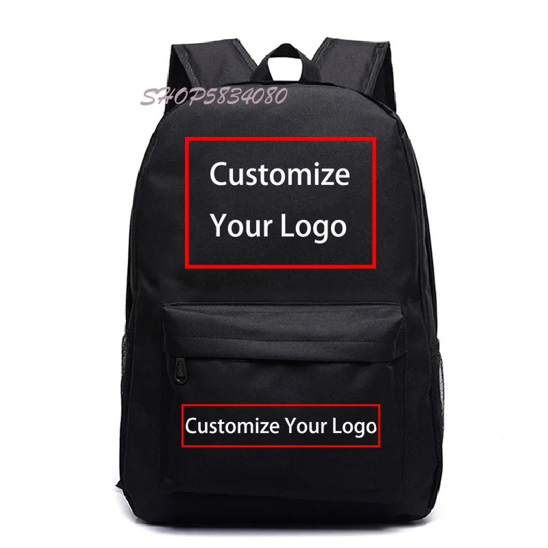 Diy mochila dropshipping cliente mochila logotipo personalizado sacos de escola para meninos meninas adolescente bagpack saco de viagem para mujer