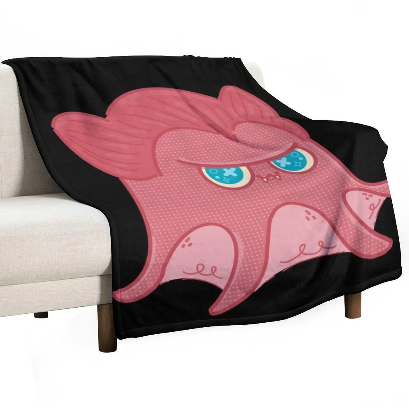 

Vampire Squid Throw Blanket Bed valentine gift ideas Quilt Fashion Sofas Blankets