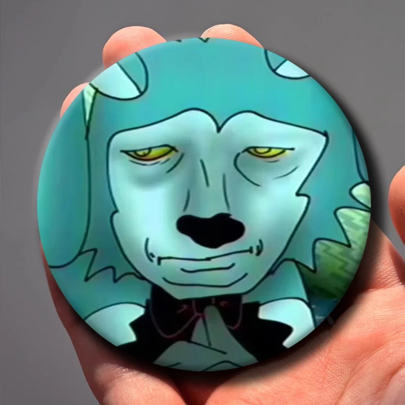 Horror Game The Walten Files Soft Button Pins Bon Pumpkin Sophie Walten Anime Brooch Cartoon Round