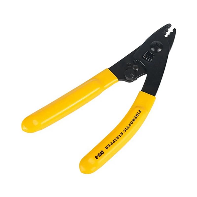 BAAJ-5PCS CFS-3 Three-Port Fiber Optical Stripper/ Pliers/ Wire Strippers FTTH Tools Miller Optical Fiber Stripping Pliers