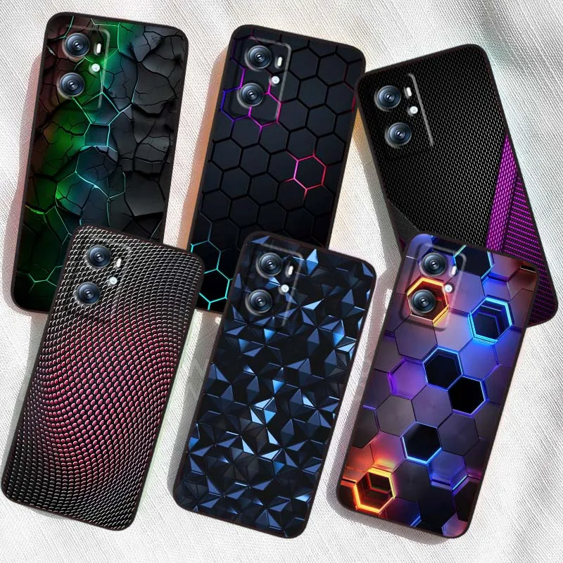

Creative metal style pattern For OPPO Reno 5 6 7 A96 A40 A58 Realme GT A74 A78 Neo2 A74 A78 Find X5 X3 X7 X8 Black Phone Case