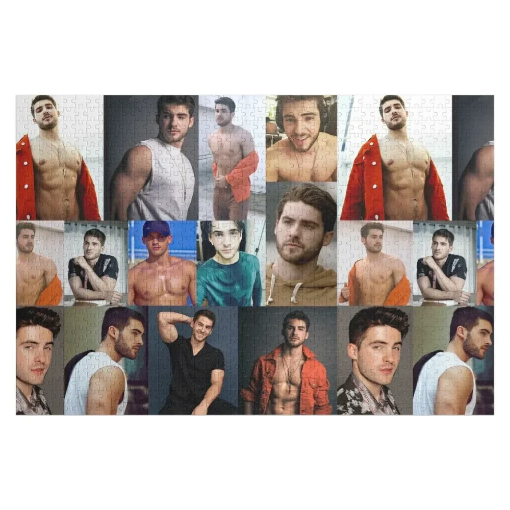 Cody Christian Large Tiles Photo Collage Jigsaw Puzzle Wooden Adults Woods For Adults Puzzle