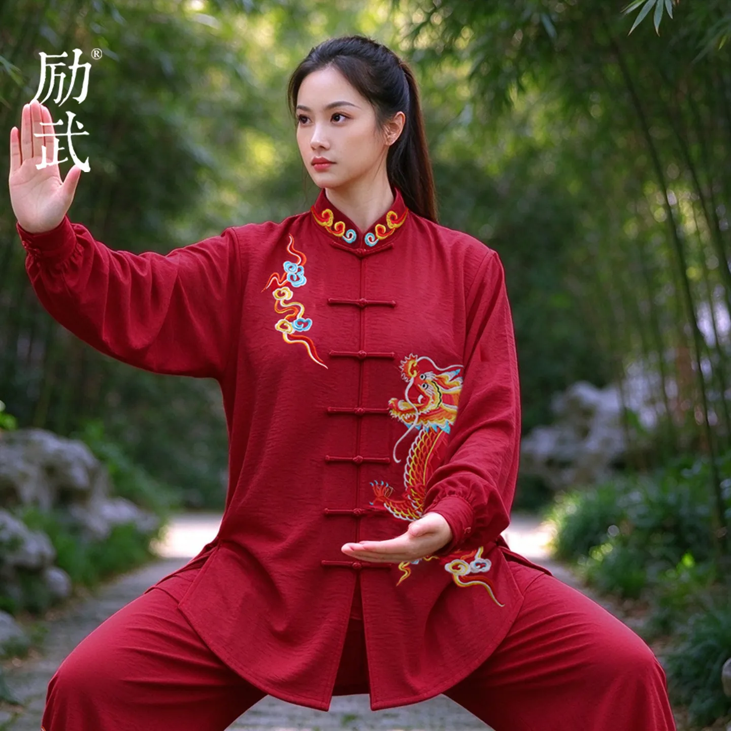 Tai Chi Kung Fu Suit Chinese Traditional Martial Arts Uniform for Women and Men Fluid Drape Breathable & Comfortable