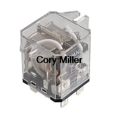 AC 220V Coil Electromagnetic 30A 250V 8 Pin DPDT Power Relay