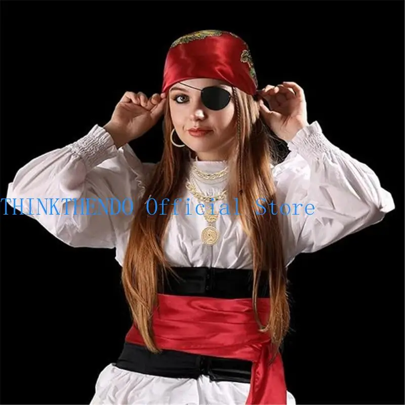 Phụ kiện trang phục cướp biển 39BB Đặt trang phục Cosplay Cosplay Captain Trang phục Pirate