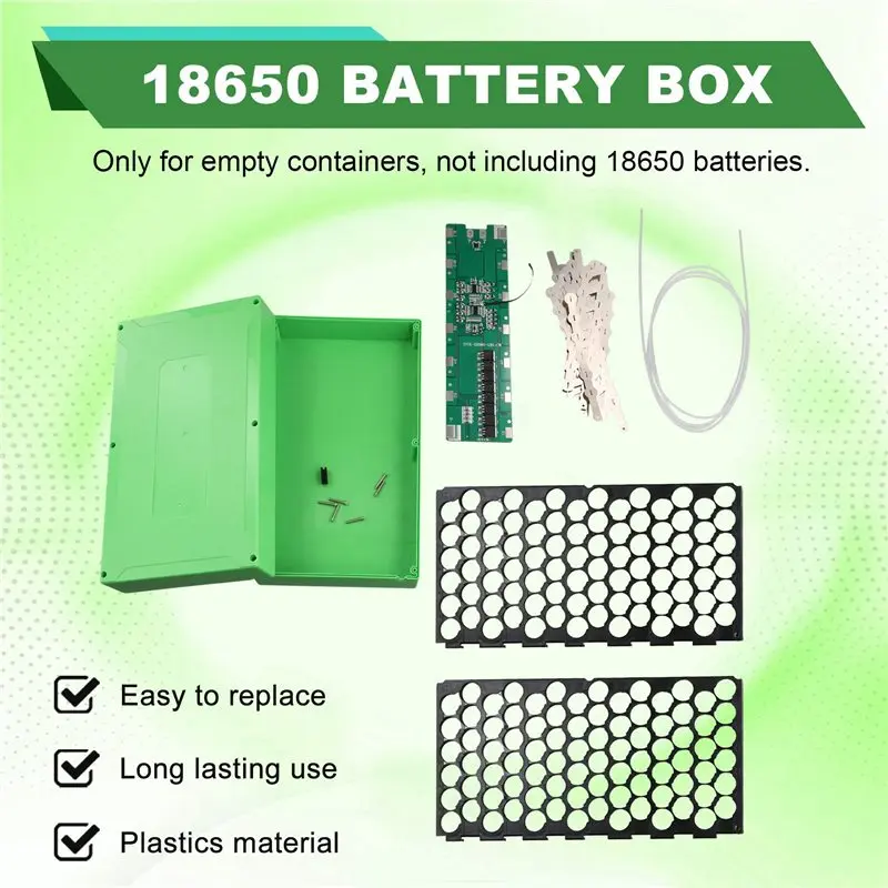 Premium-3X Battery Box 13S 6P 48V 52V Battery Box 18 650 Bracket Welding Nickel For Electric Bicycle Battery Use view 5