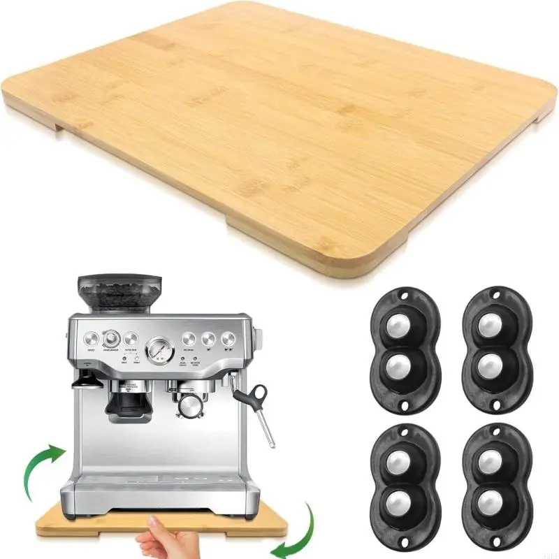 Efficient Coffee Pot Slide Out Tray With Protective Top And Simple Hold Handle 55KF