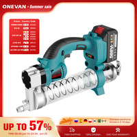 ONEVAN 69Mpa 10000PSL Electric Grease Gun Oil Injector Fat Machine Electric Grease Gun Hardware Tools For 21V 18v Battery Pin