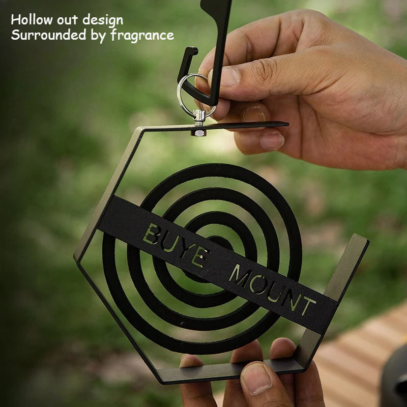 في الهواء الطلق البعوض لفائف صينية أدوات التخييم السياحية التنزه البعوض لفائف حامل لوازم التخييم معلقة حامل لفائف البعوض