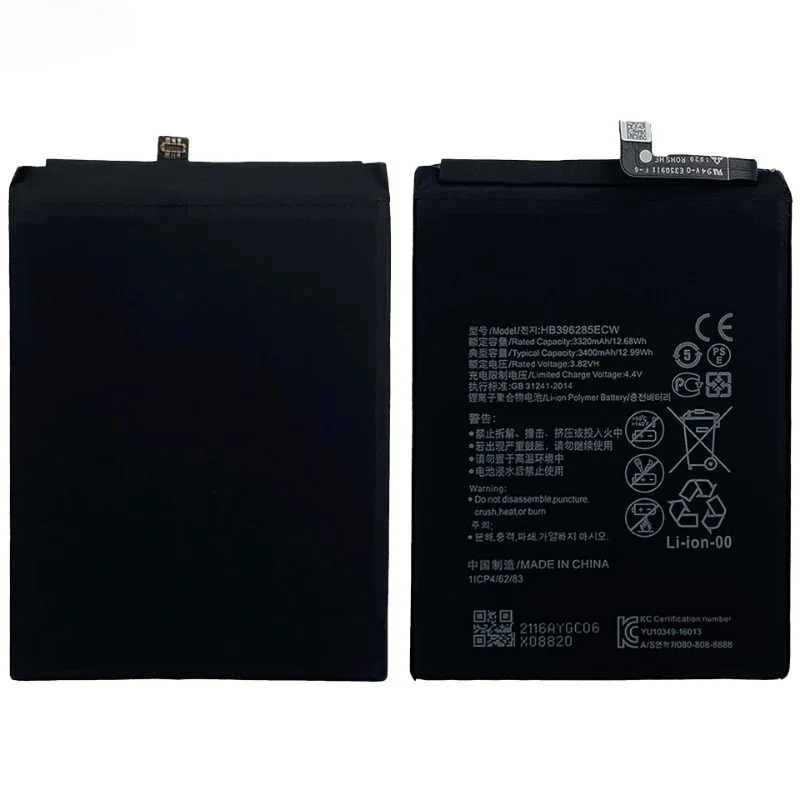 HB396285ECW for Huawei P20/Honor 10/9S/P Smart 2019/Honor 20 Lite 2019 Phone Battery High Quality Replacement Bateria with Tools