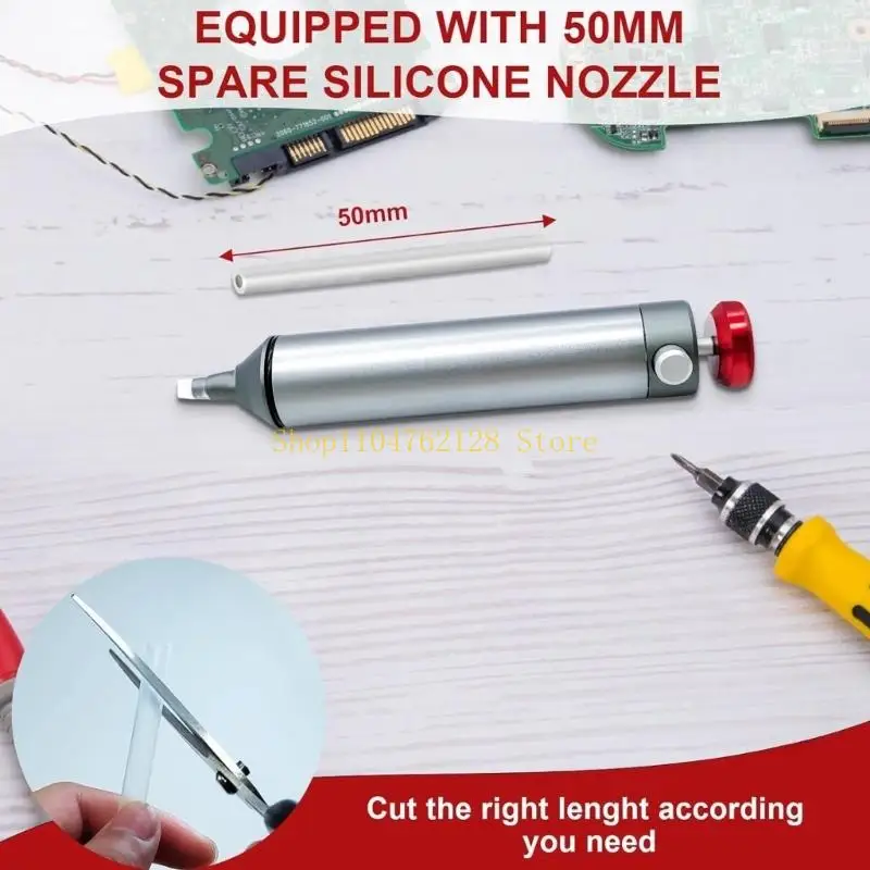 Engineer Solder Suction Device Manual Solder Extractor Welding Sucker High Temperature Resistance Tool best sale