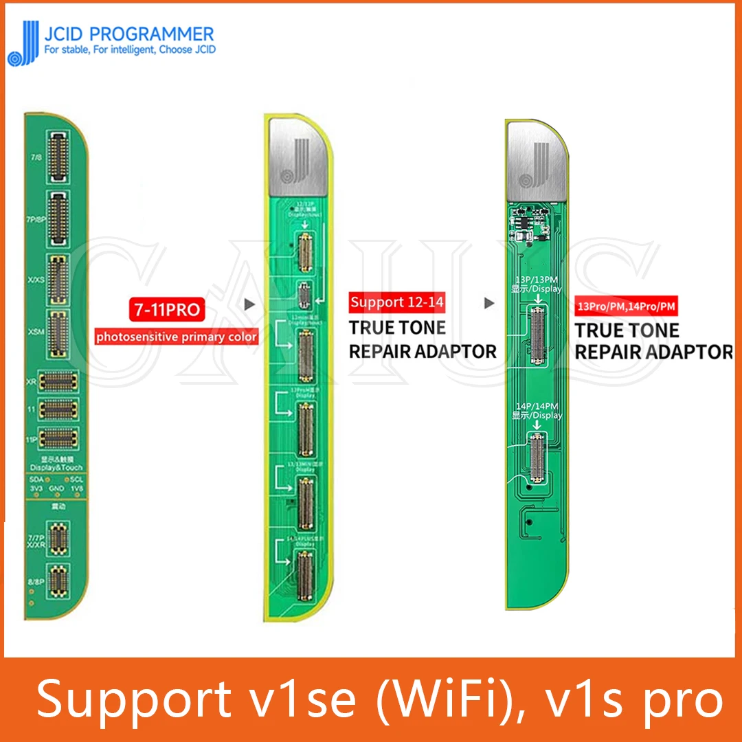 Imagem -04 - True Tone Board para Iphone Cópia de Tela Recuperação de Exibição Cor Original de Leitura e Gravação Jcid jc V1se V1pro 13 14 Pro Max