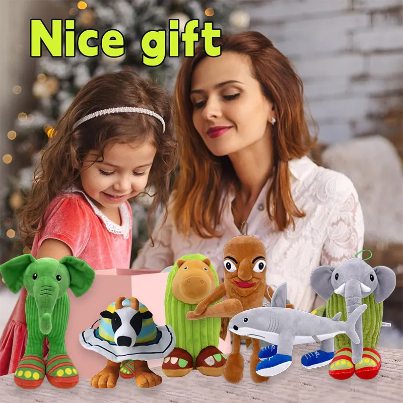 38style Tralalelo Tralala Plush Tungtungtung Italian Brainrot Al Tralalero Tralala Plush Doll Stuffed Soft Pillow Custom Toys