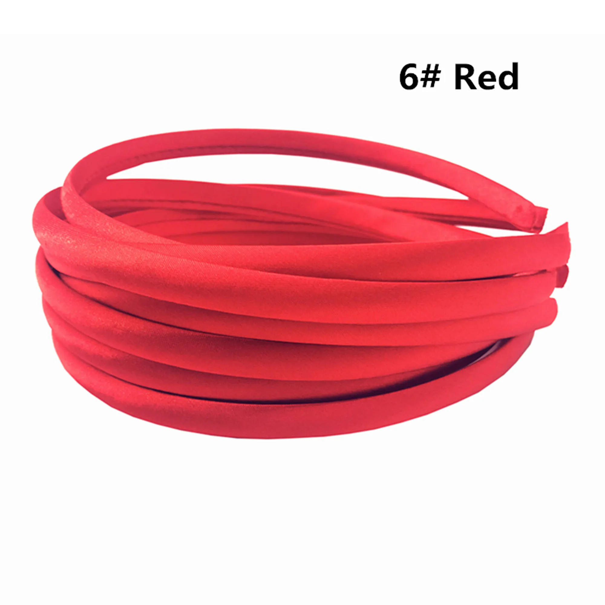 10 Stück/30 Stück mit Stoff überzogenes Haarband, 1 cm, Bonbonfarben, Harz-Stirnband, Mädchen-Haarband für DIY-Kopfbedeckungen, Boutique-Geschenke – Detail 10