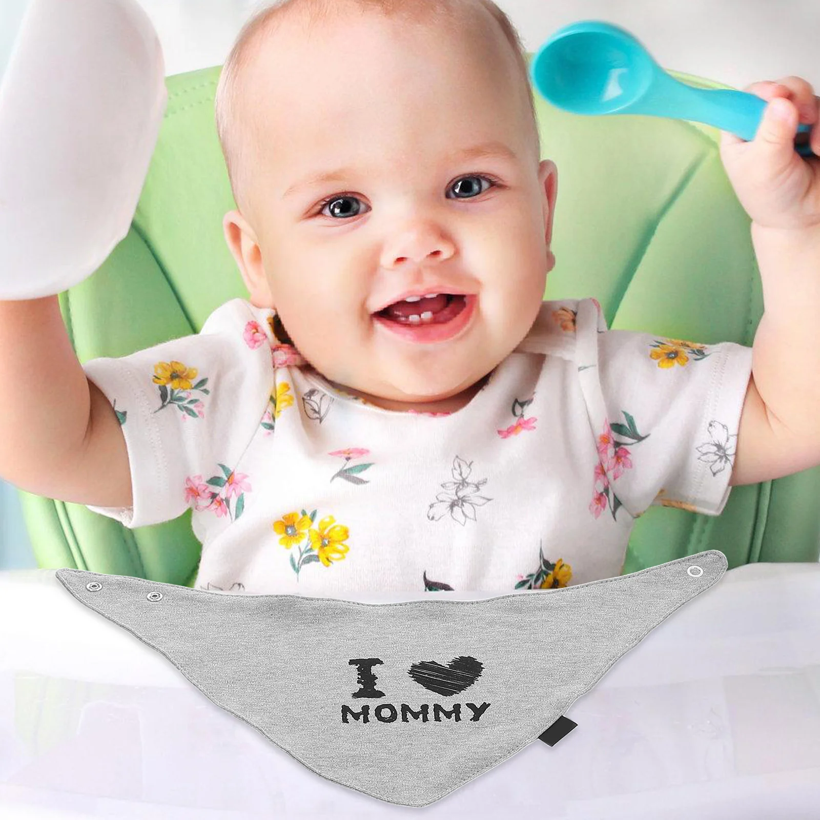 

2Pcs Waterproof Baby Bandana Bibs Soft Cotton Drool Spill Protection Stylish Triangular Design Unisex Newborn Infant Toddler