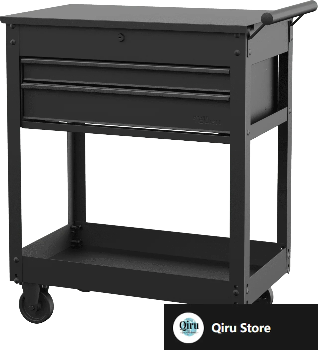 

28-inch Steel Mechanics Tool Cart, 500 lb Capacity, Powder-Coated Finish