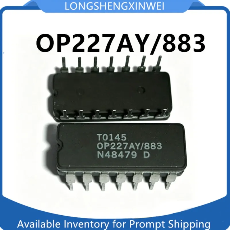 1PCS OP227AY/883 OP227AY New Ceramic Direct Insertion CDIP Original Integrated Circuit IC Chip in Stock