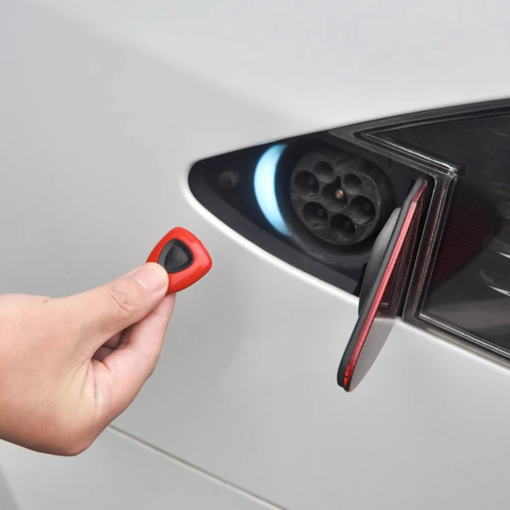 For Tesla Charging Door Remote Control for Model 3 Y All Models Can Be Used Directly No Programming and Matching Required