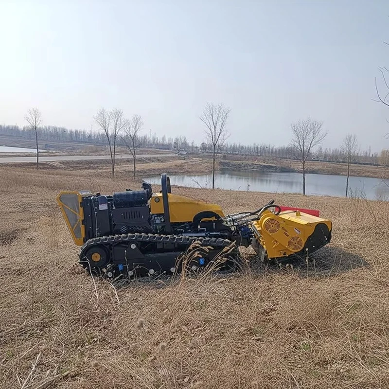 DIY Garden Land Reclamation Machine Industrial Crawler 4-Stroke Robot Lawn Mower Customized