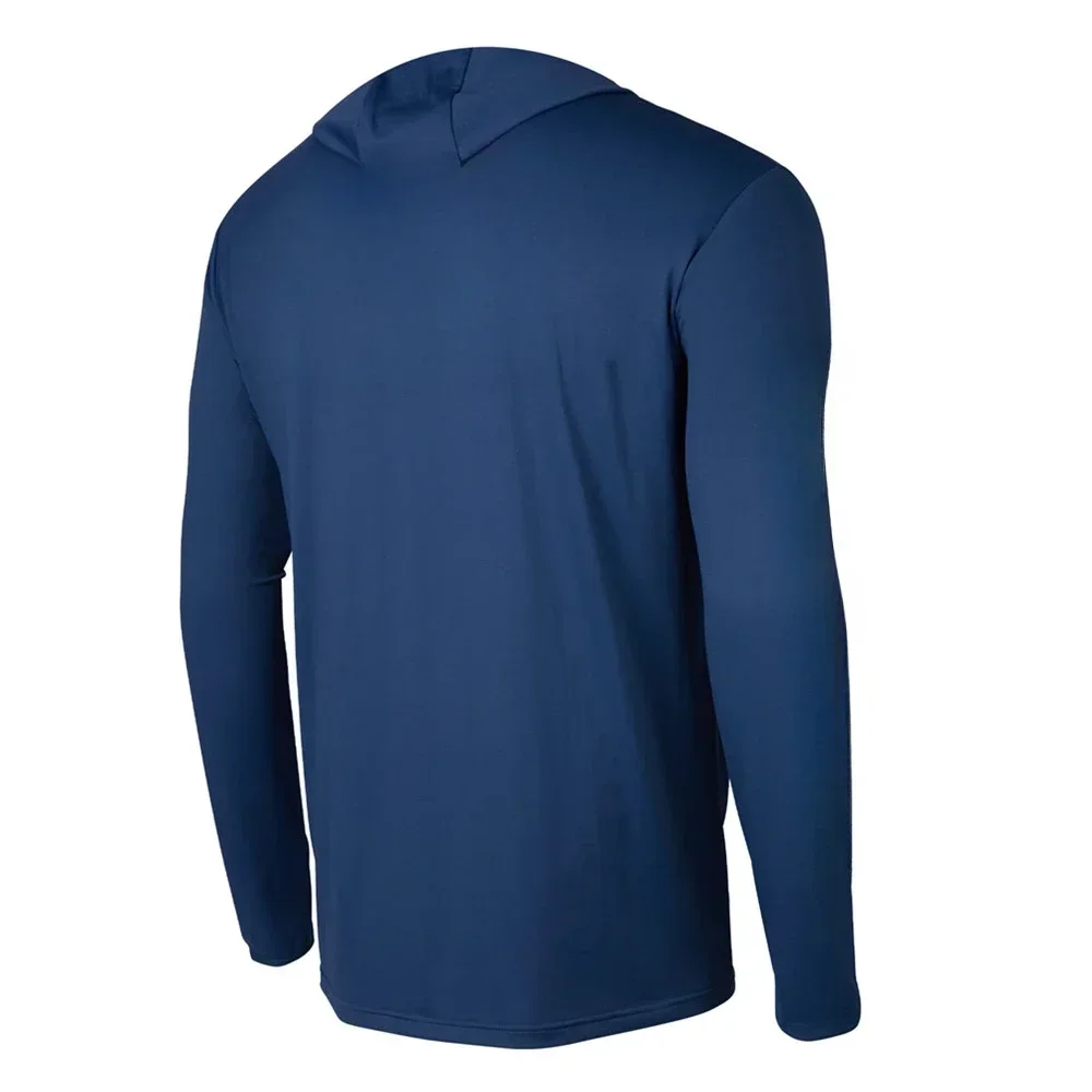 قمصان الصيف الرجال طويلة الأكمام جيرسي الصيد التهوية تيشيرت صيفي تنفس القمم ملابس الصيد UPF 50 الملابس #2