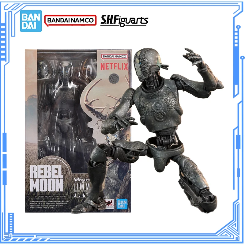 

Bandai Genuine Rebel Moon - Part One: A Child of Fire Model Kit Аниме Фигурки SHF Jimmy Коллекция Фигурок Модель Игрушки Подарок