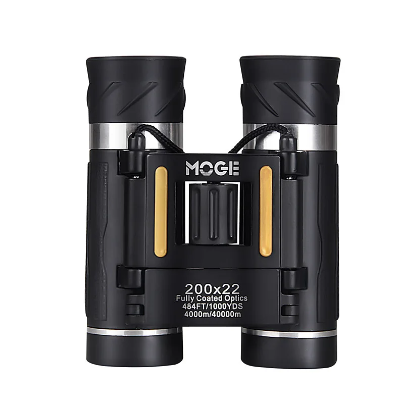 2022 Upgraded Portable Binoculars Professional 200X22 Long Range Telescope Low Night Vision Device For Camping Hunting Concert