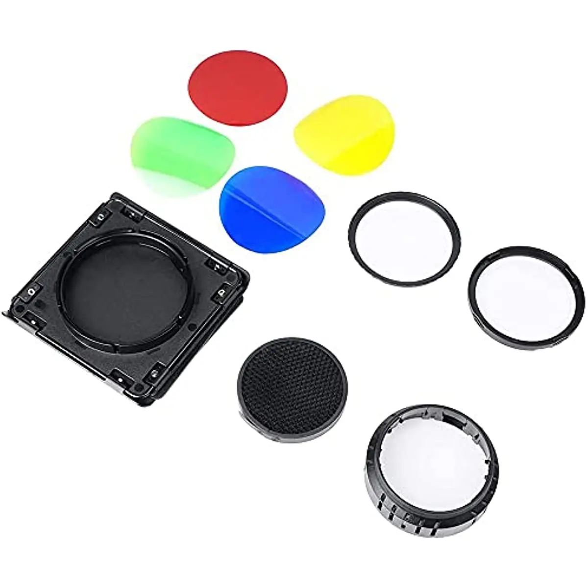 Godox BD-10 Комплект аксессуаров для барных помещений с сотовой сеткой и 4-цветными фильтрами для Godox AD300Pro Набор сотовых вспышек для наружной вспышки