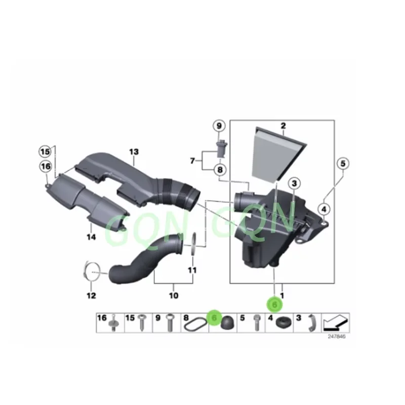 13717539903 3 3 Se ri es e90 5 Se ri es e60 x1 e84 x3 e83 Rubber Buffer