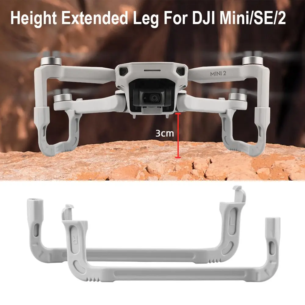 Landing Gear for DJI Mavic Mini 2/SE Height Extended Leg Protector Quick Release Feet Extensions Drone Accessory