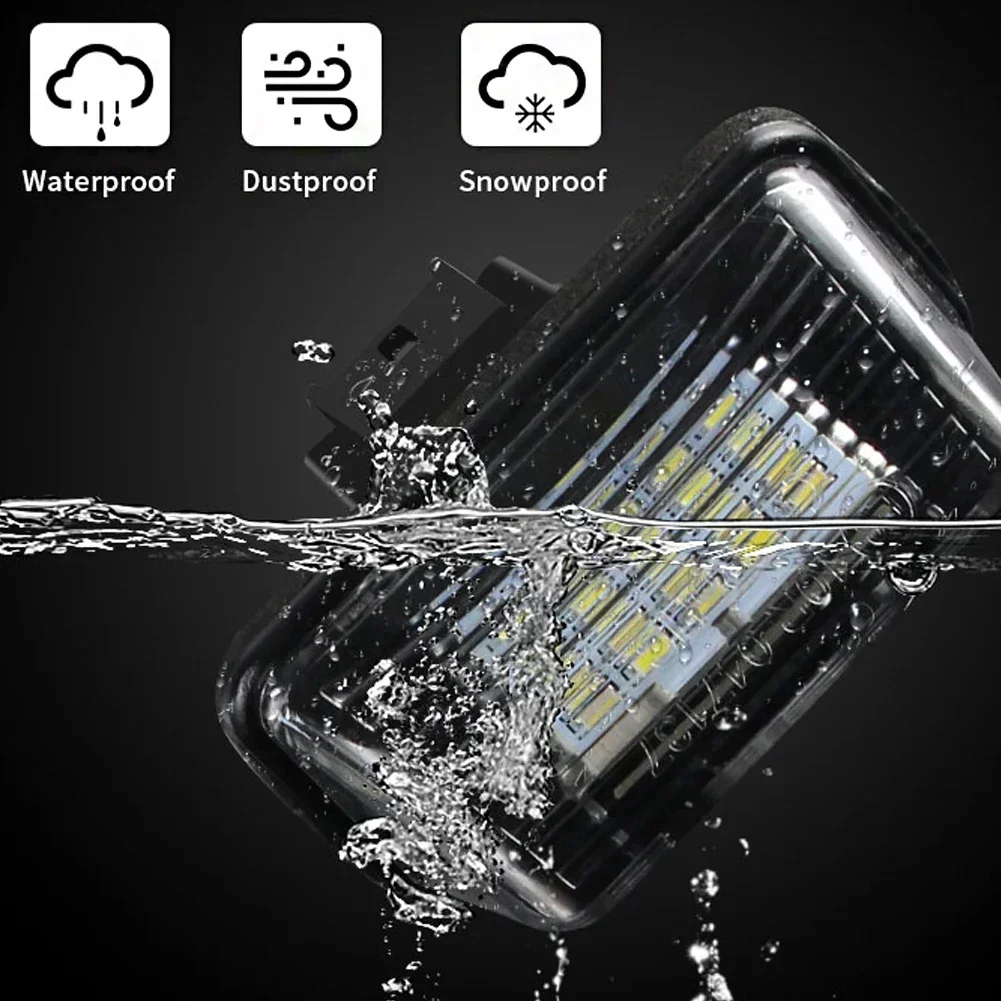 LED رقم ترخيص السيارة لوحة ضوء لسيتروين C3 C4 C5 بيرلينجو ساكسو كسارا بيكاسو لبيجو بارتنر 206 207 306 307 308 5008